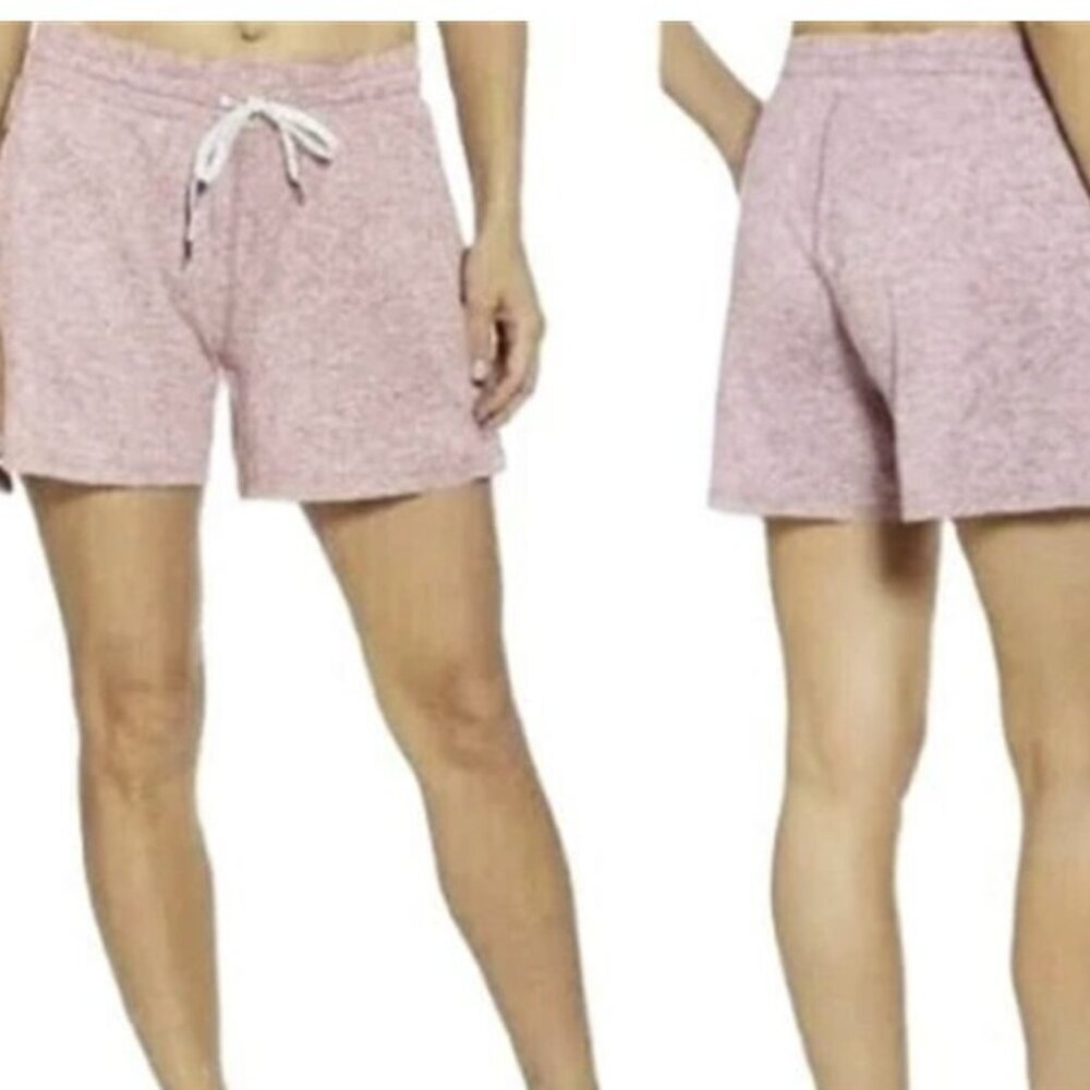Pacific Trail Women's New Pull On Cozy Elastic Waist Zip Pocket Shorts XL
